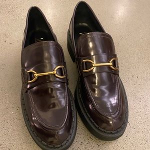 Zara Lug Sole Loafers